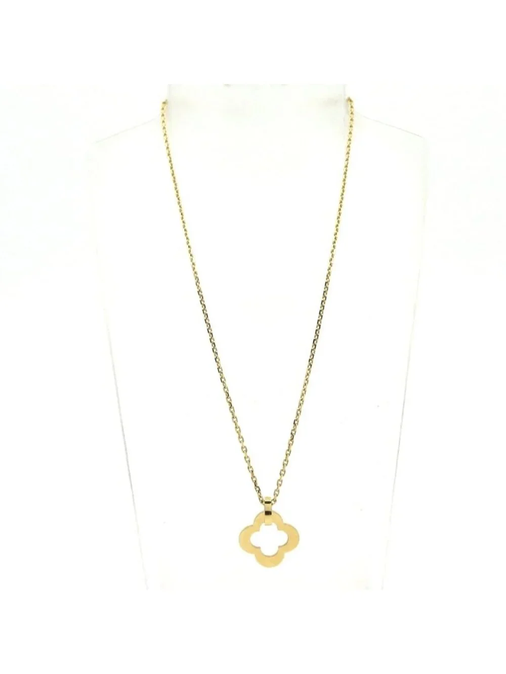 Van Cleef & Arpels Necklace Byzantine Alhambra 18k Yellow Gold